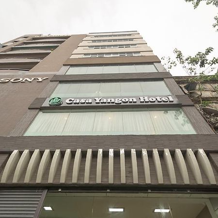 Casa Yangon Hotel Bagian luar foto